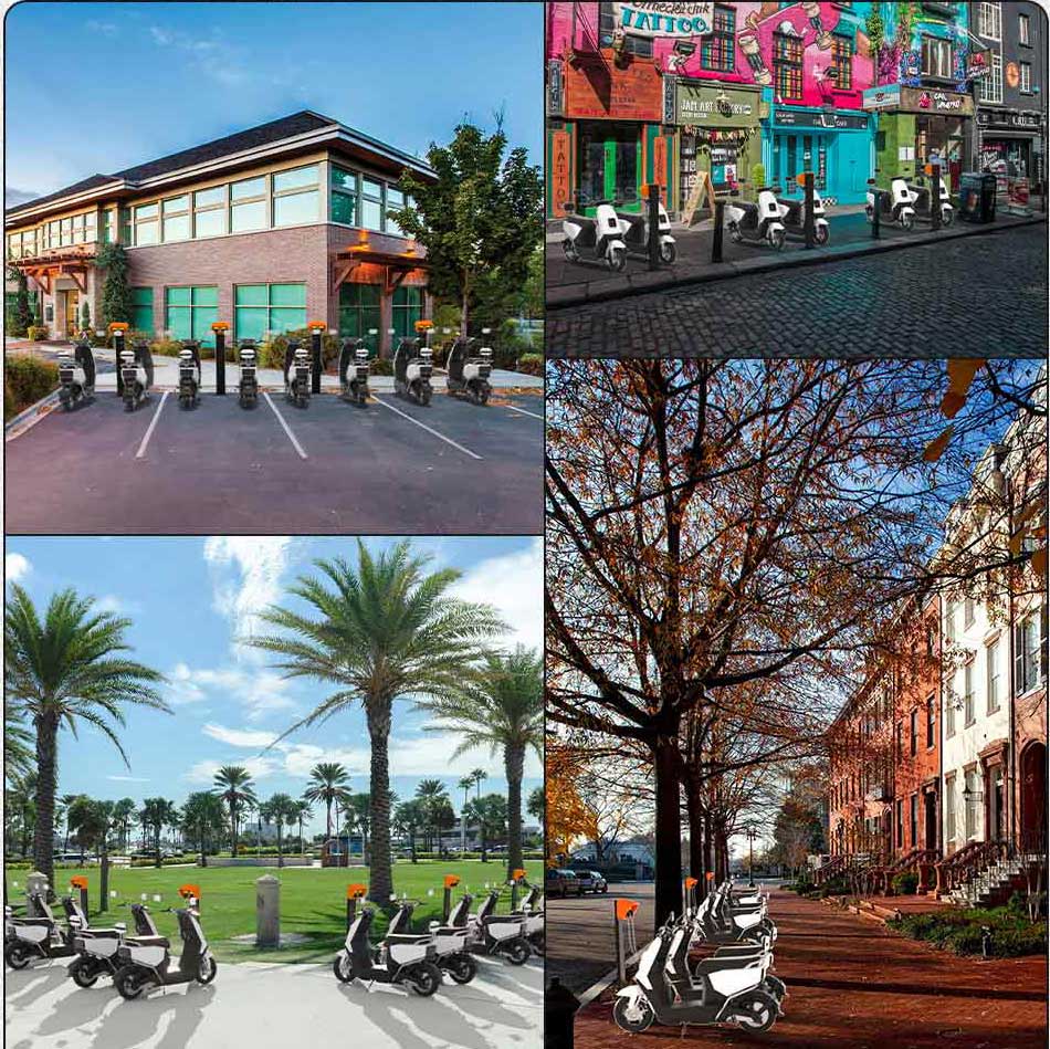 非機(jī)動(dòng)車智能充電樁的多場(chǎng)景應(yīng)用